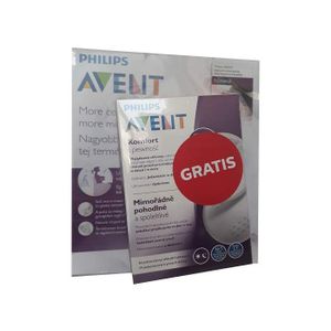 Avent Pumpica za Izmlazanje Natural 3969 + Tuferi Za Grudi Jednokratni Dnevni 5782 - 24Kom