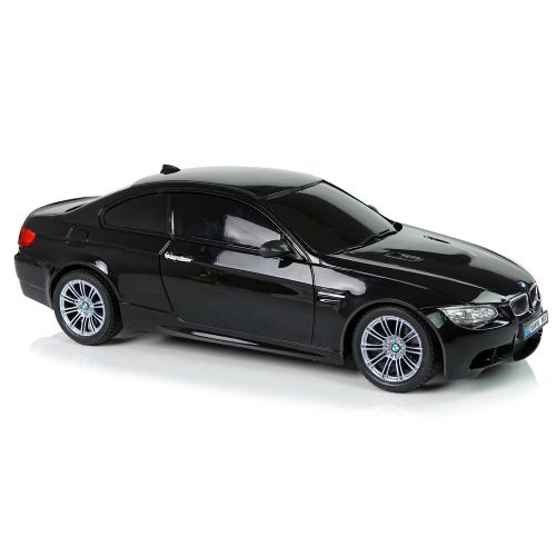 Licencirani auto na daljinsko upravljanje BMW M3 2.4G 1:18 - crni slika 3