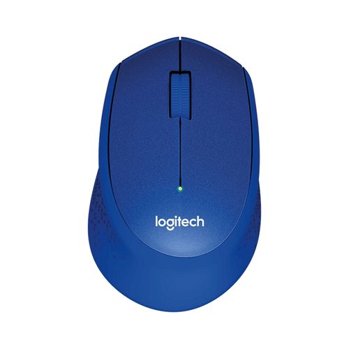 LOGITECH M330 Silent Plus Wireless plavi miš slika 2