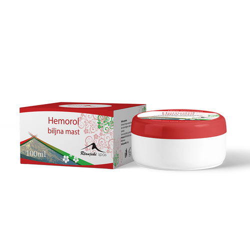 Rtanjski spas - Hemorol biljna mast 100ml slika 1