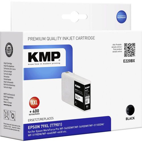 KMP tinta zamijenjen Epson 79XL, T7901 kompatibilan  crn E220BX 1628,4001 slika 1