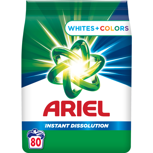 Ariel deterdžent za veš White&Color 80 pranja slika 1