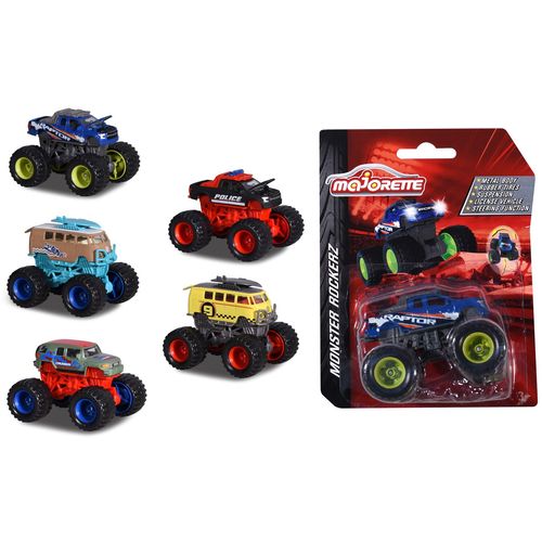 MAJORETTE auto off road 7,5 cm Monster Rockerz 6 sort 202057255 slika 1