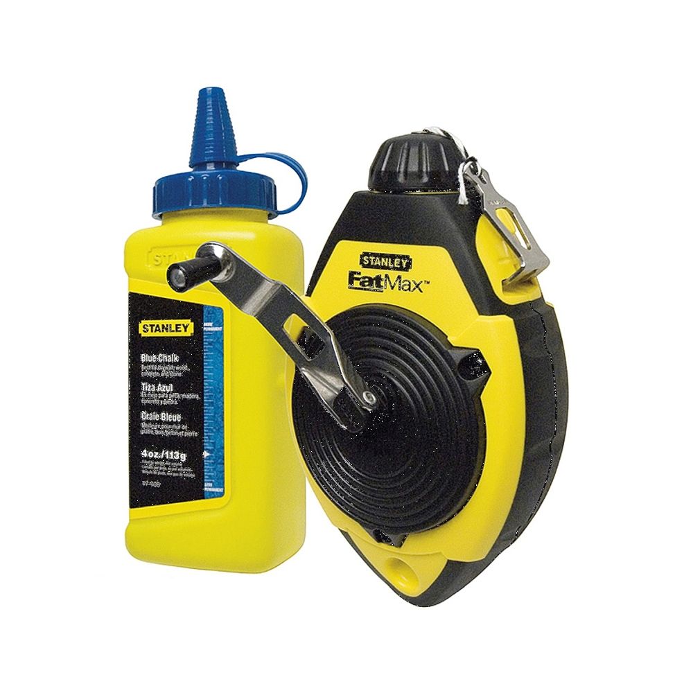 Stanley konopac za mjerenje set Fatmax 30 m + kreda u boji i marker 0-47-681 slika 2
