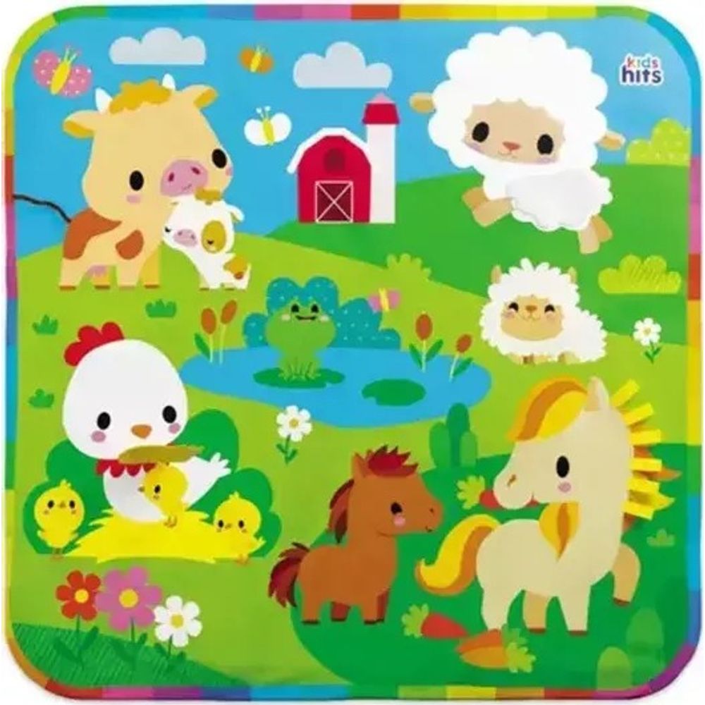Kids Hits KH6007 Podloga za igru Happy Farm 87x87cm slika 2