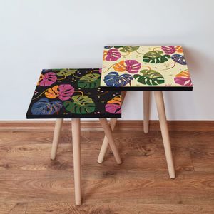Nesting stolovi 2Shp431 - (2 komada) - boje: višebojni