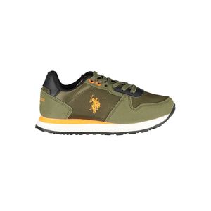 US POLO ASSN. GREEN SPORTS SHOES FOR CHILDREN