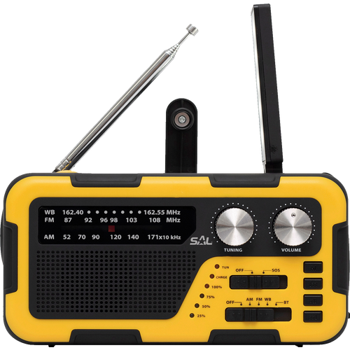 SAL Radio prijemnik, solarno / USB napajanje, Bluetooth - RPH 2 slika 3