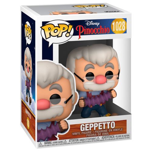 Funko POP figura Disney Pinocchio Geppetto s Harmonikom slika 3