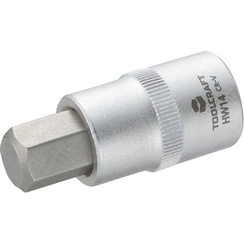 TOOLCRAFT 816161 unutarnji šesterokutni bit za nasadni ključ 14 mm 1'' slika 1