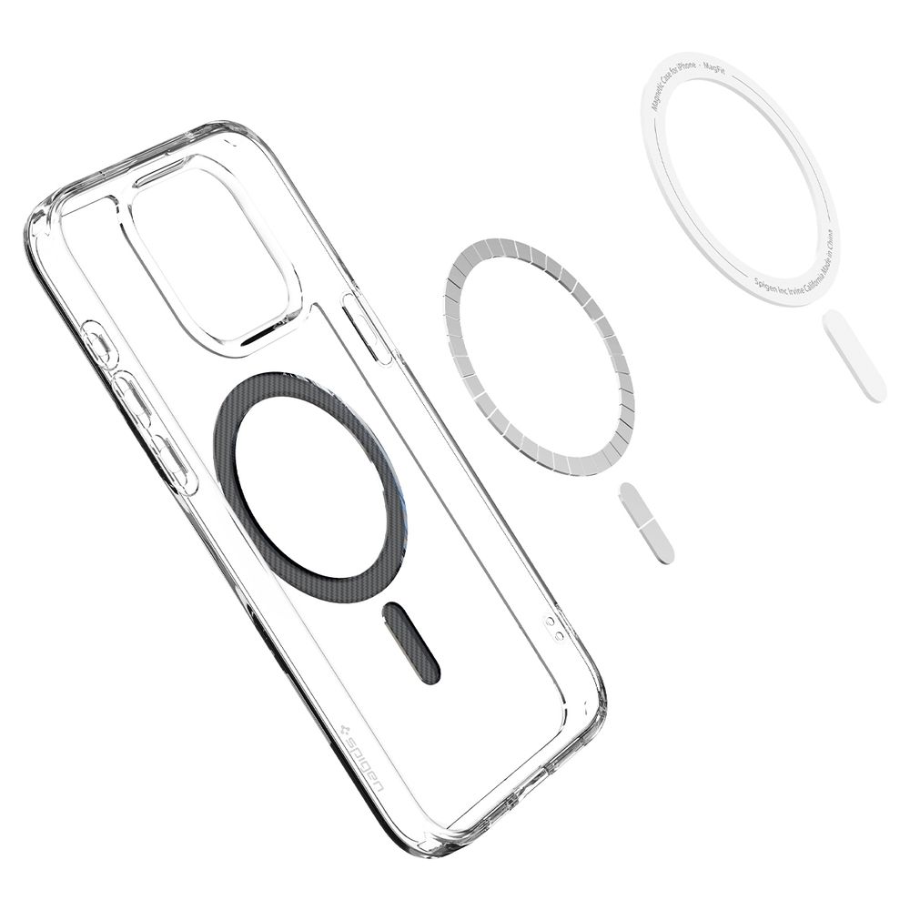 Spigen Ultra Hybrid MagSafe, carbon fiber - iPhone 15 Pro Max slika 7
