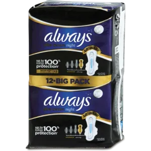 Always Ultra Night Extra Protection Higijenski ulošci x12