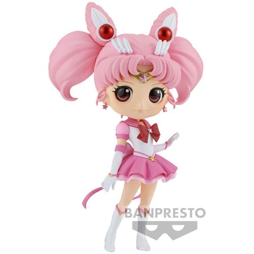 Pretty Guardian Sailor Moon Cosmos the Movie Eternal Sailor Chibi Moon ver.A Q posket figure 13cm slika 1