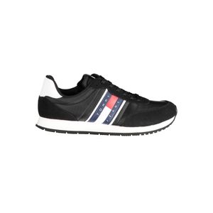 TOMMY HILFIGER BLACK MEN'S SPORTS SHOES