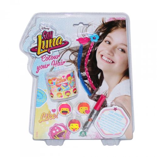 Soy Luna - Set za bojanje kose maskara za kosu + umetci  slika 1