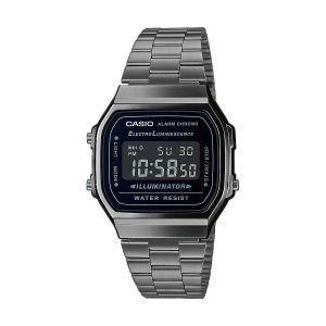 Muški sat Casio A168WEGG-1BEF Crna/Srebrna (Ø 36 mm/Ø 38 mm)