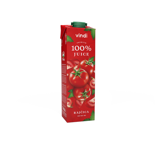 Vindi Juice 100% rajčica 1l slika 1