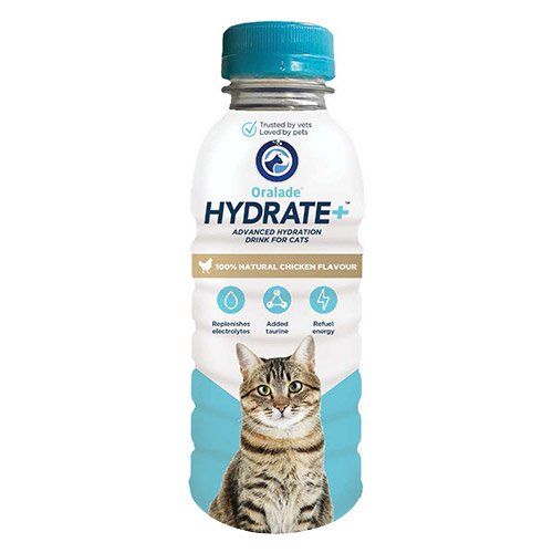 Oralade Hydrate+ Cat 330 ml slika 1