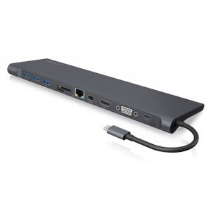 Icybox IB-DK2102-C 11-u-1 USB Type-C Docking Station za prijenosna računala