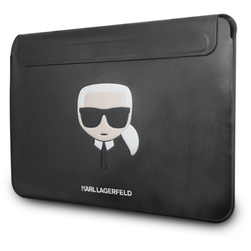 Torba za laptop Karl Lagerfeld Sleeve Ikonik 14 crna (KLCS14KHBK) slika 1