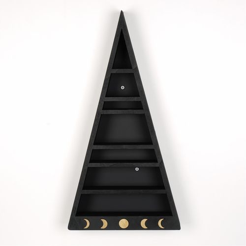 Cry002-S Black Wall Shelf slika 5