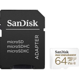 SanDisk SDXC 64GB micro +SD Adapter 30.000 sati MAX ENDURANCE