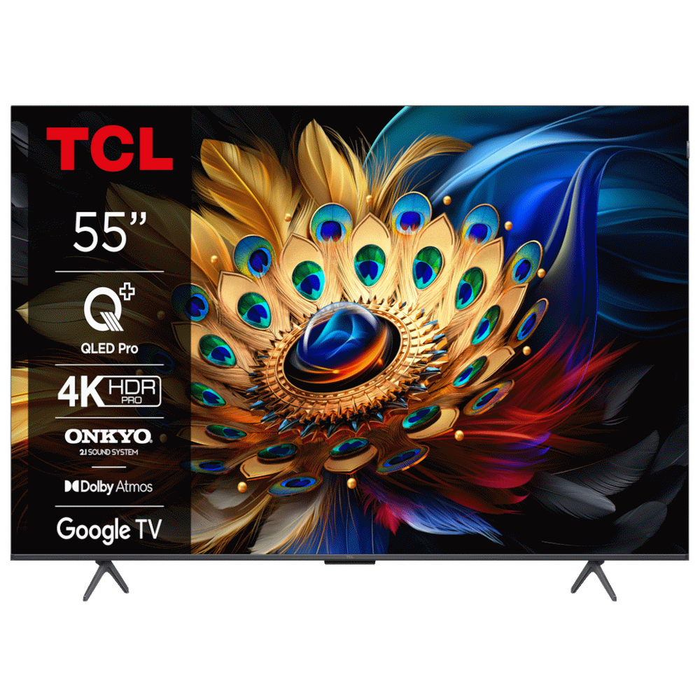 TCL 55"C655 4K QLED TVMotion Clarity 120HZ Google TVHDMI 2.1; 2.1 ONKYO Dolby Atmos slika 2