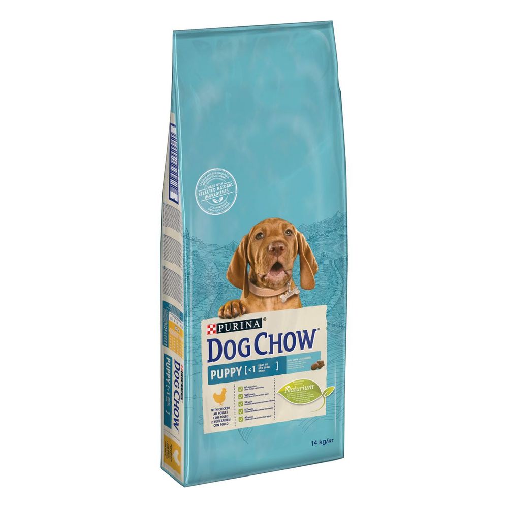 DOG CHOW Hrana za štence, Piletina, Sve rase pasa, 14 kg XXL slika 2