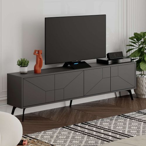 Dune - Anthracite Anthracite TV Stand slika 2