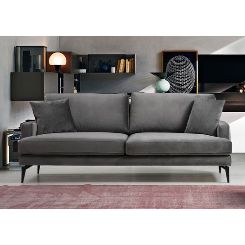 Atelier Del Sofa Trosjed PAPIRA sivi, Papira 3 Seater - Grey slika 1