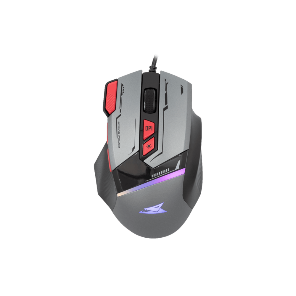Baracuda Miš BGM-047 MANTA / 12.800 dpi, sivi slika 2