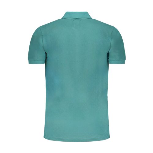 GIAN MARCO VENTURI GREEN MEN'S SHORT SLEEVED POLO SHIRT slika 2