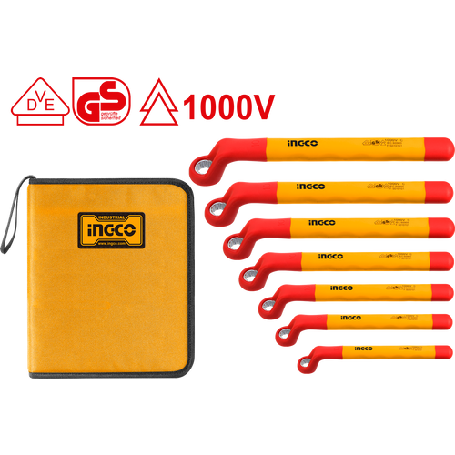 INGCO 7-delni set okastih ključeva HKISPA0702 slika 1