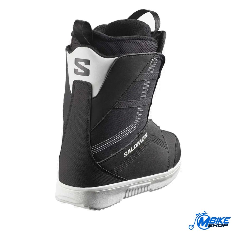 Salomon Dječije čizme za snowboard Project Boa, Black/Black/White slika 3