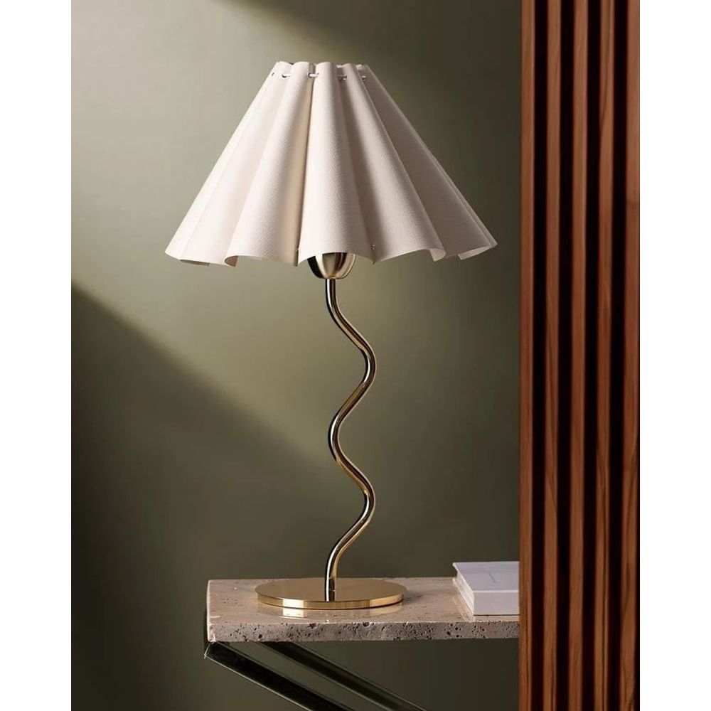 Anne - Zlatna Stolna Lampa slika 2