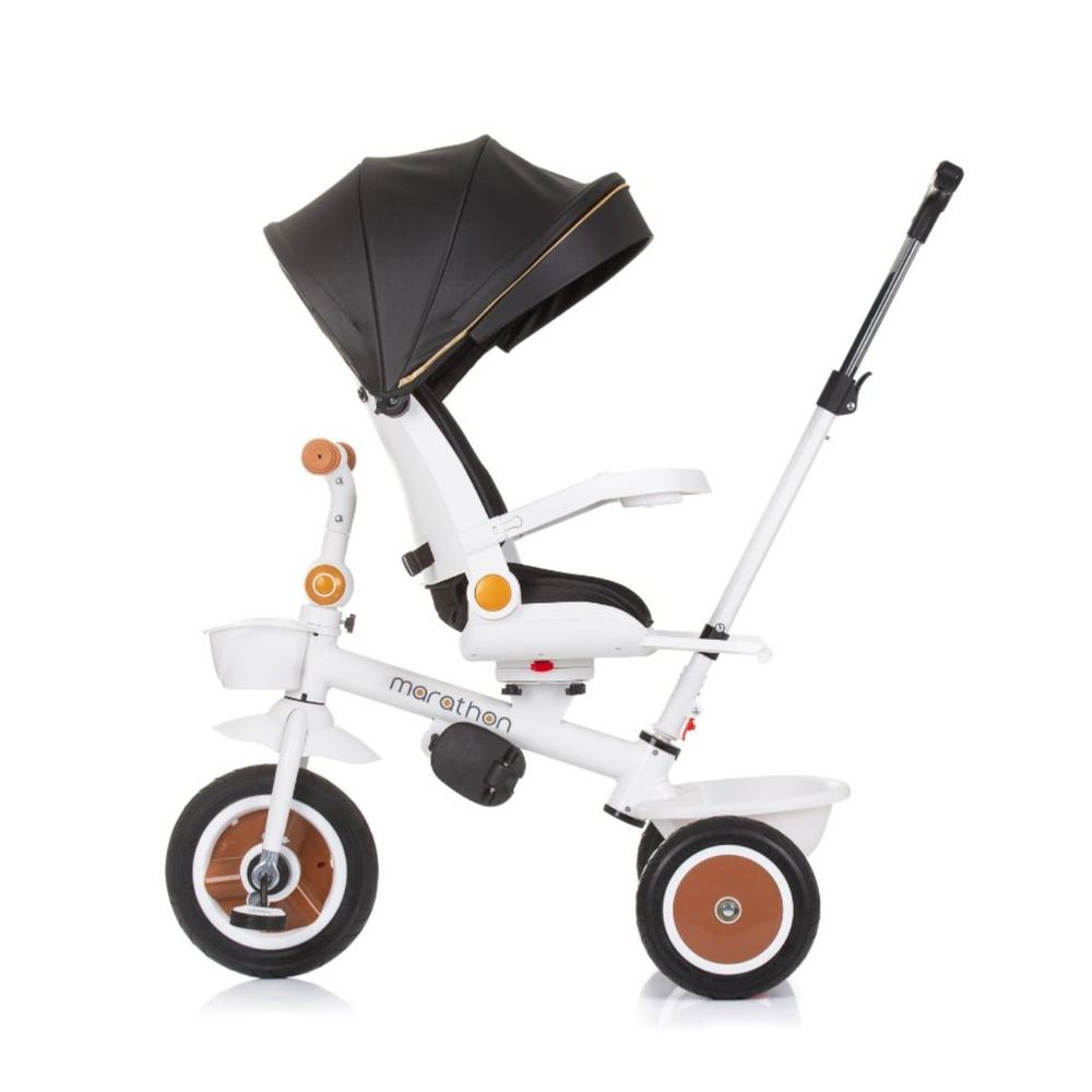 Chipolino Tricikl Marathon Black/White Trkmrt02402Bw slika 7