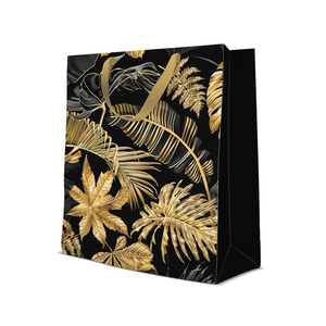 Ukrasna vrećica Gold Leaves 26,5x13x33,5 cm