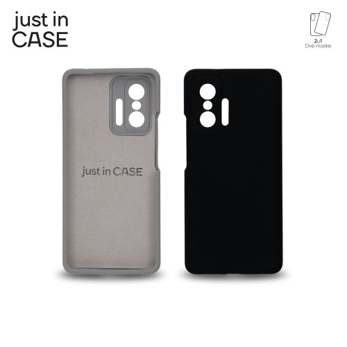 2u1 Extra case MIX PLUS paket CRNI za Mi 11T/11T pro 128GB slika 3