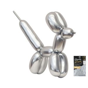 CB-MLSR Balon za modeliranje Platinasto sivi 120cm, 50kom