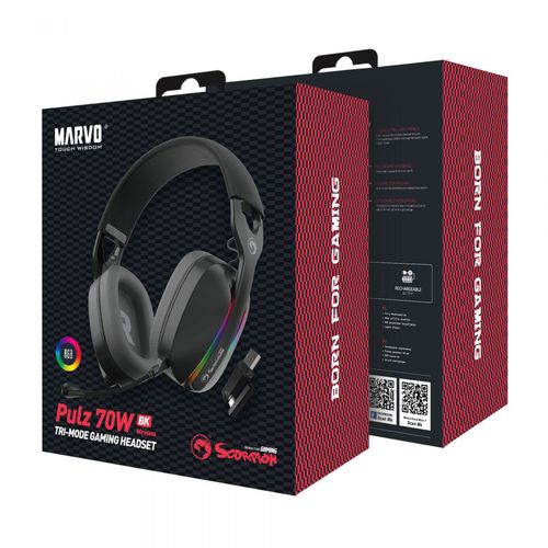 MARVO HG9086W BK WIRELESS HEADSET slika 6