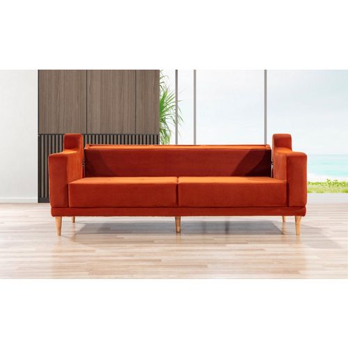 Pandia Home Trosjed SOHO siva slika 2