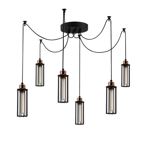 Likya - N-1010 Black Chandelier slika 4