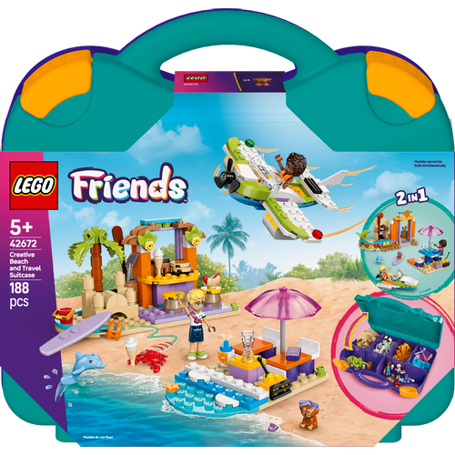 LEGO® FRIENDS 42672 Kreativni kovčeg za plažu i putovanja slika 6