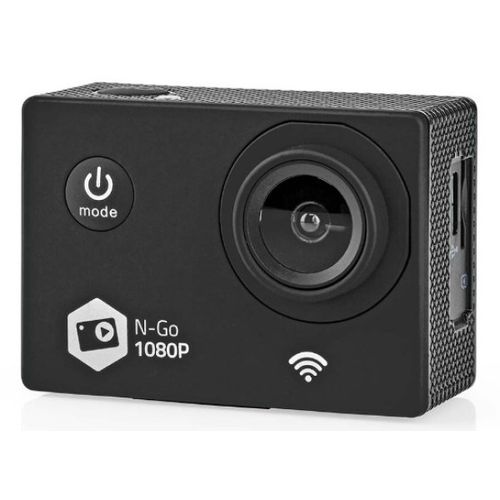 ACAM21BK Nedis 12Mpix HD action kamera, 1080p@30fps/ sa vodootpornim kucistem WIFI, Android slika 1