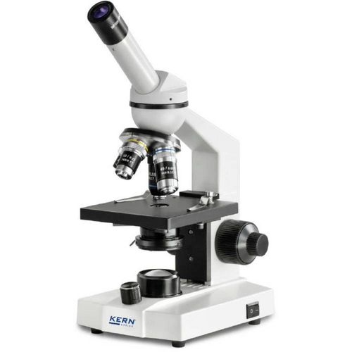 Kern OBS 103 mikroskop s prolaznim svjetlom monokularni 400 x iluminirano svjetlo slika 1
