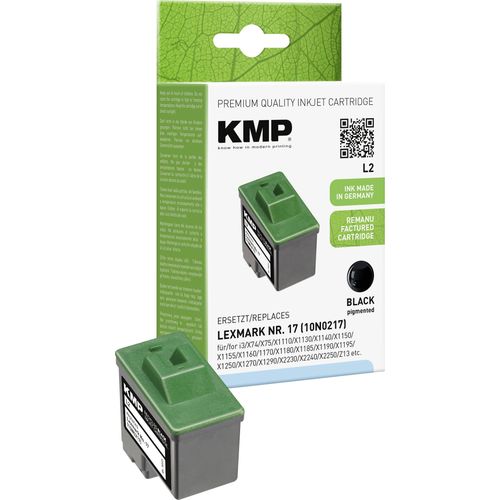 KMP tinta zamijenjen Lexmark 17 kompatibilan  crn L2 1017,4171 slika 3