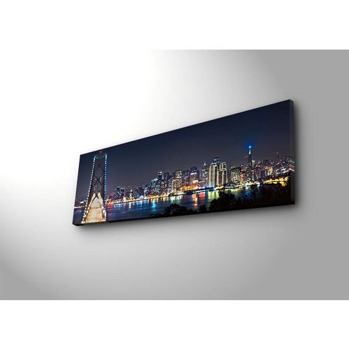 Wallity Slika dekorativna na platnu s LED rasvjetom, 3090İACT-37 slika 5