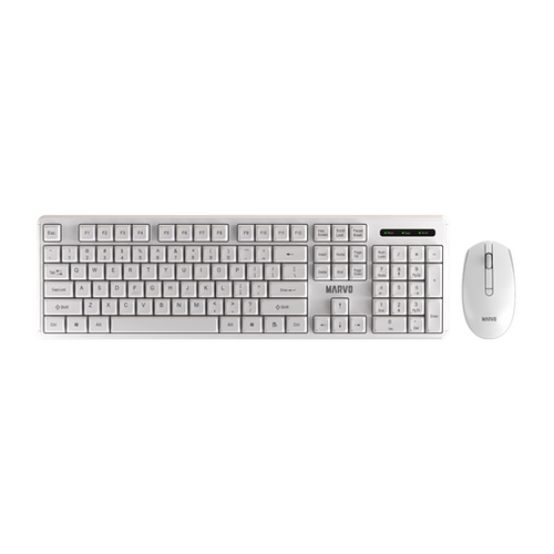 MARVO WS005 TASTATURA+MIS WH wireless combo slika 2