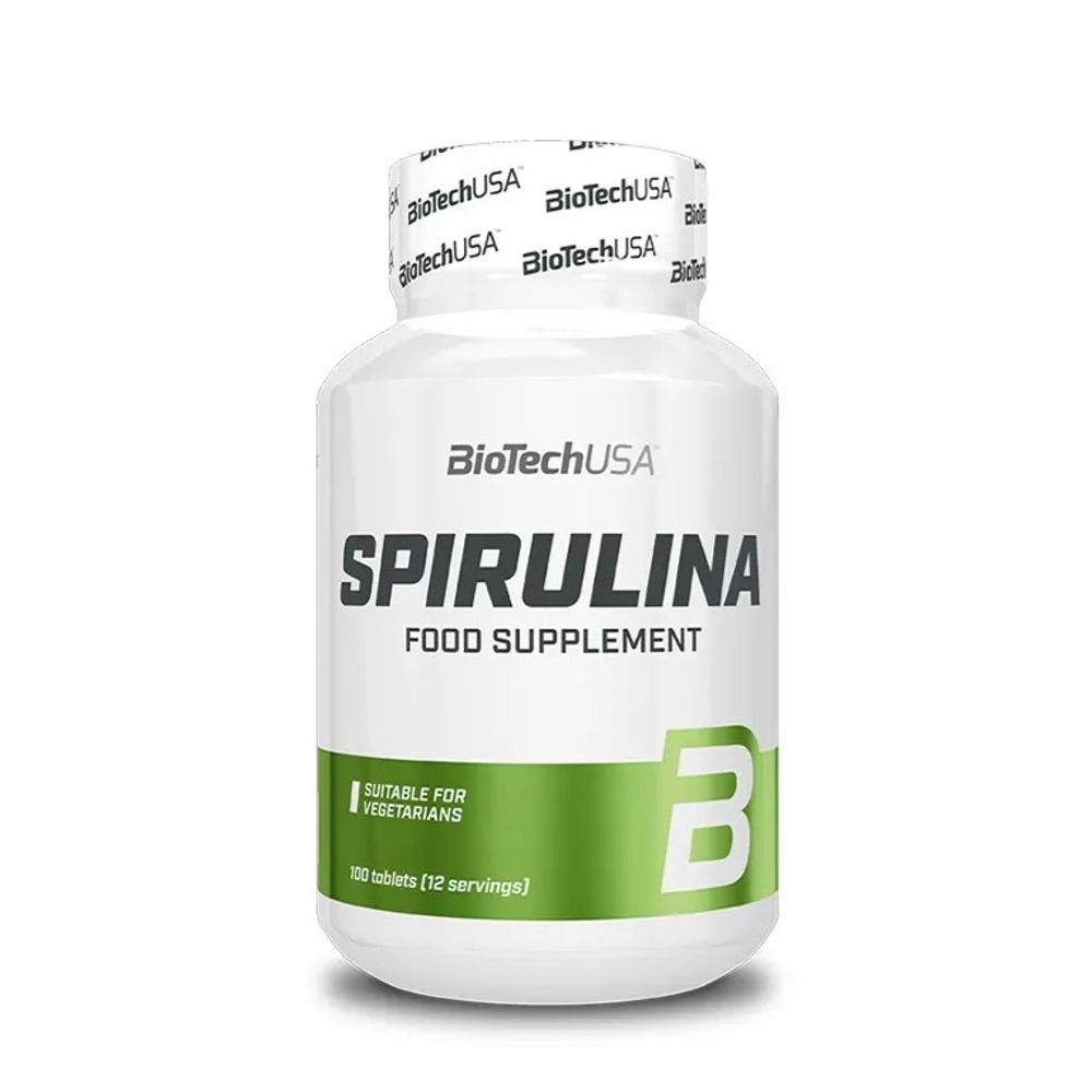 BioTechUSA Spirulina - 100 Tableta slika 1