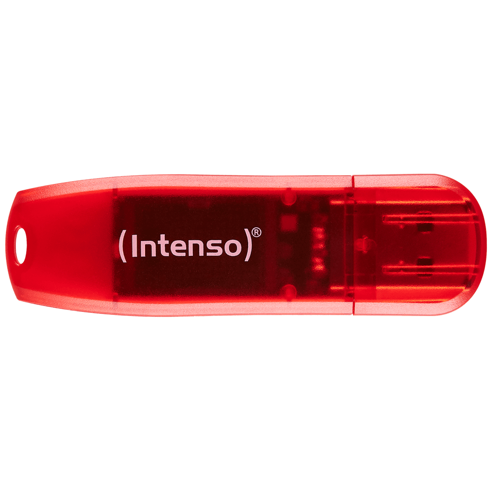 (Intenso) USB Flash drive 128GB Hi-Speed USB 2.0, Rainbow Line, RED - USB2.0-128GB/Rainbow slika 2